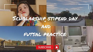 MEXT Scholarship Stipend Day and Futsal Practice [upl. by Nyledaj]