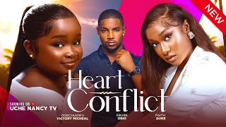 HEART CONFLICT New Movie Ebube Obi Faith Duke Victory Michael 2024 Nollywood Romance Movie [upl. by Amaras]