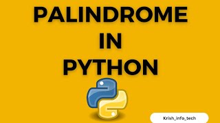 Class 12 CBSE CS Practical Program Palindrome Program Using Python [upl. by Silber]