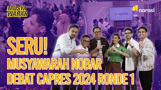 LIVE Musyawarah Nobar Debat Pilpres 2024  Musyawarah [upl. by Melvyn]