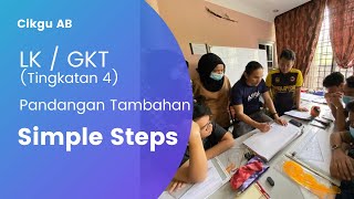 GKT Pandangan Tambahan Simple Steps [upl. by Analiese]