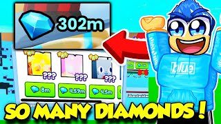 This Is THE MOST DIAMONDS IVE EVER MADE In Pet Simulator 99 [upl. by Asiel192]