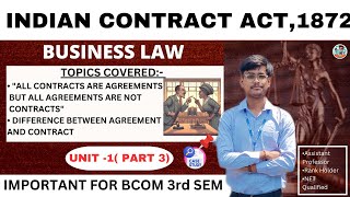 quotALL CONTRACTS ARE AGREEMENTS BUT ALL AGREEMENTS ARE NOT CONTRACTSquot AGREEMENT amp CONTRACT DIFFERENCE [upl. by Layap]