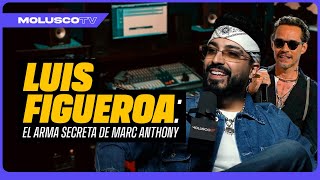 Luis Figueroa “Marc Anthony me descubrió y me firmó”  ser corista de Romeo Santos [upl. by Idieh]