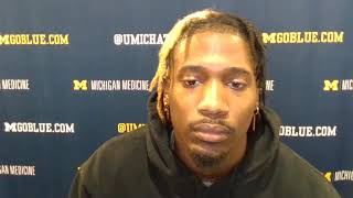 Gemon Green Talks New Defense Spring Practices  Michigan Wolverines Football [upl. by Shoifet726]