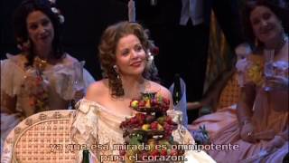 Verdi  La Traviata  Fleming Bruson Villazón  Subtítulos en Español [upl. by Eindys]