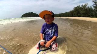 Tow Skim Knee Rider Level Tutorial [upl. by Odlanra]