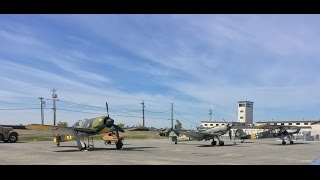 FockeWulf Fw190A5 Messerschmitt Bf109E3 Fieseler Fi156C2 quotStorchquot [upl. by Boudreaux]