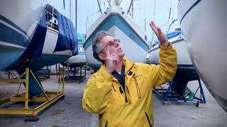 Basic Sailing on the Bayfield 25  Winterizing with Jeff Pruce [upl. by Gnivri708]