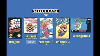 Super Mario AllStars All Games  Super Mario World Speedrun [upl. by Aruam]