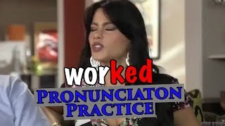 Pronunciation Practice 1 ED t [upl. by Matthias]