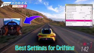 The BEST Force Feedback Settings for Thrustmaster TMX for Drifting in Forza Horizon 5 [upl. by Danni]