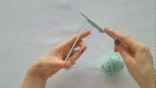 How to Knit Casting On for Beginners [upl. by Grant]