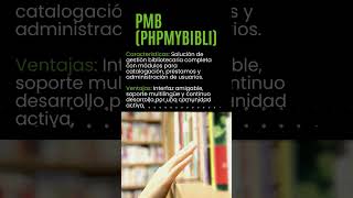 3 software libre para bibliotecas [upl. by Nelda]