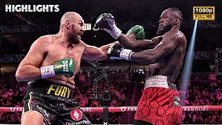 Tyson Fury vs Deontay Wilder 3 HIGHLIGHTS  BOXING KO FIGHT HD [upl. by Fredrick]