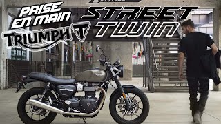 PRISE EN MAIN TRIUMPH STREET TWIN 900  PASSION RIDES [upl. by Ennaeiluj396]