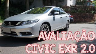 Avaliação Honda Civic EXR 20 2016  um usado com ótimo custo benefício [upl. by Soisinoid]