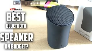 Portronics POR280 Sound Pot Wireless Bluetooth Speaker  Unboxing amp Brief Review  CreatorShed [upl. by Yerok]