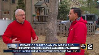 Government shutdown Social Security Administration workers work day and paycheck uncertain [upl. by Oranneg]