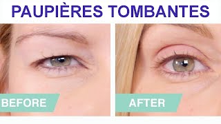 PAUPIÈRES TOMBANTES SOLUTION MAKEUP [upl. by Savdeep606]