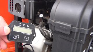 How To Use a Small Engine Tachometer amp Set Engine Speed  Reviewing the Cheapest One On Amazon [upl. by Gypsy377]