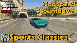 Fastest Sports Classics 2017  GTA 5 Best Fully Upgraded Cars Top Speed Countdown [upl. by Cloe]