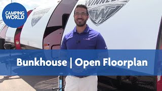 2018 Winnebago Micro Minnie 1700BH  Travel Trailer  Cherry amp Stone  RV Review [upl. by Ettari]