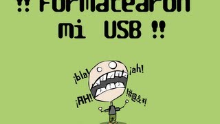 Recuperar datos formateados con Ubuntu [upl. by Dlanor]