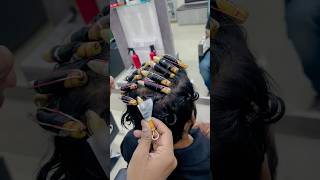 Permanent hair perming curls  without heat￼hairtutorial 2024 ytshorts pradeepjourney￼ loreal [upl. by Adelia555]