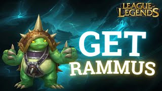 LOL  Skin Rammus Fundido  Molten Rammus [upl. by Hnoj]