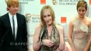 JK Rowling discusses Rupert as Ron Emma kissing Rupert amp Dan [upl. by Anatnahs]