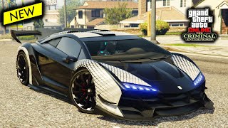 NEW Zentorno Updated Customization in GTA 5 Online  Lamborghini  The Criminal Enterprises Update [upl. by Leimad]