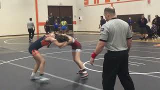 110 Skibicki Veronica v Padilla K Oswego HS 012724 W PIN 123 [upl. by Giffie]