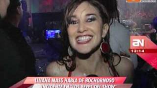 Liliana Mass habla de bochornoso incidente en quotReyes del Showquot América Noticias 141209 [upl. by Thurmond220]