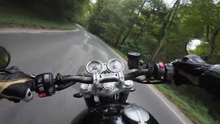 Triumph Speed Twin 1200  Ride  Onboard camera 4K [upl. by Pass666]