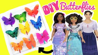 Disney Encanto DIY Paper Butterflies Craft Kit Mirabel Isabella Luisa [upl. by Otxis584]