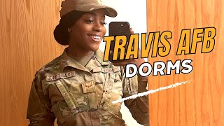 Air Force Dorm Tour  Travis AFB [upl. by Arammat915]