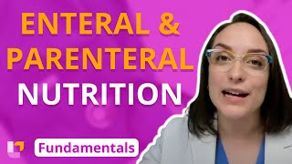 Practice amp Skills Enteral and Parenteral Nutrition  Fundamentals of Nursing  LevelUpRN [upl. by Nailil]