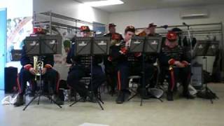 providence brigade band Brass Band Music mid 19th century coventry RI [upl. by Einal728]