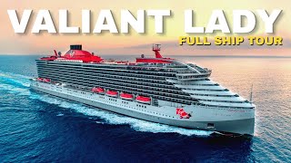 Virgin Voyages Valiant Lady  Full Ship Walkthrough Tour amp Review 4K  Virgin Voyages [upl. by Amyas]