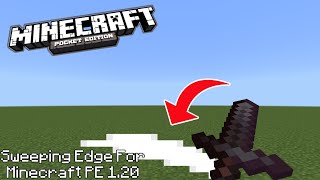 Sweeping Edge Addon For Minecraft PE 120  Minecraft Addons 120 [upl. by Stag]