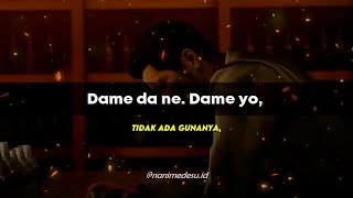 Baka Mitai  Lyrics dame da ne dame yo dame nano yo  Yakuza OST dan Lirik Bahasa Indonesia [upl. by Girhiny]