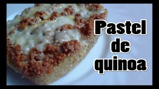 Cómo cocinar Quinoa  Pastel de Quinoa [upl. by Worra]