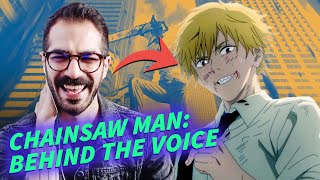 CHAINSAW MAN English Dub Cast Reveals Inspirations Behind Character Voices [upl. by Llerrej]