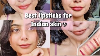 💄Top 5 Liquid Lipstick For All Skintones  Glamyganga Lipstick 💄 [upl. by Mccreery]