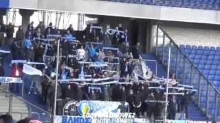 Chemnitz Fans auswärts in Duisburg MSV Duisburg  Chemnitzer FC 070215 [upl. by Ahsinroc]