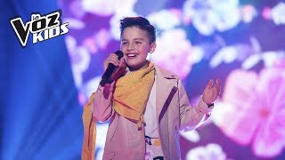 Juanse canta Yo No Me Doy Por Vencido  La Voz Kids Colombia 2018 [upl. by Ramad]