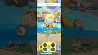 Clemont amp Heliolisk vs ElectricWeak Aaron in Sinnoh Champion Stadium 3K pts  Pokémon Masters EX [upl. by Wey]