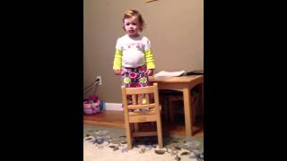 Baby Falls Off Chair While Watching Barney  Collab Clips [upl. by Rafaelle]