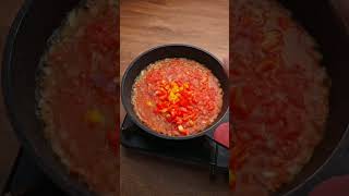 How to cook Turkish eggs 😋 cooking food cookingvideos [upl. by Yesnnyl]